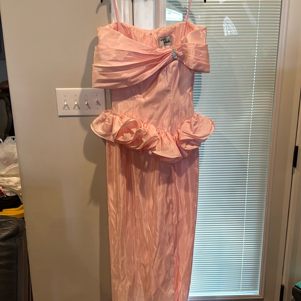 Tadashi Maxi Halter Dress